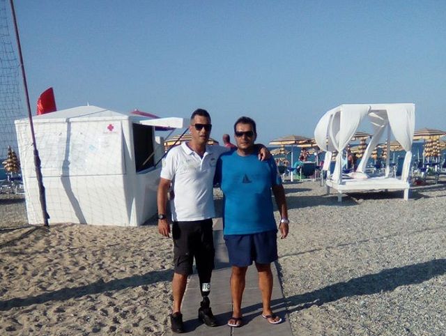 Spiaggia a misura di disabile, liniziativa di Cervello e la sfida di Chiarelli