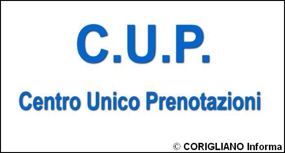 Sportello CUP ancora non funzionante