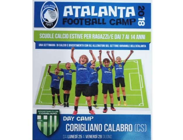 Sporting Club Corigliano tra Scuola Portieri, Camp Atalanta e uno Speciale Attestato