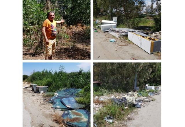 Surace (GeneraAzioni): Contrada Salice, discarica a cielo aperto