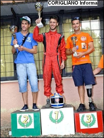 GO-KART, IL CORIGLIANESE CHIARELLI SUL PODIO DEL CAMPIONATO REGIONALE