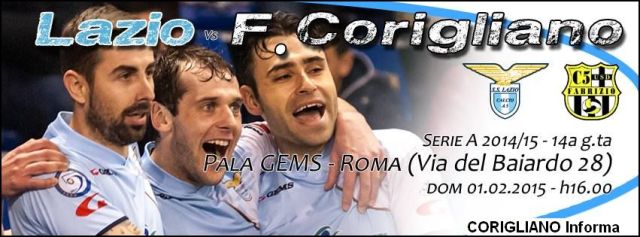 Presentazione 3 giornata di calcio a5 serie A Lazio C5 - F. Corigliano C5
