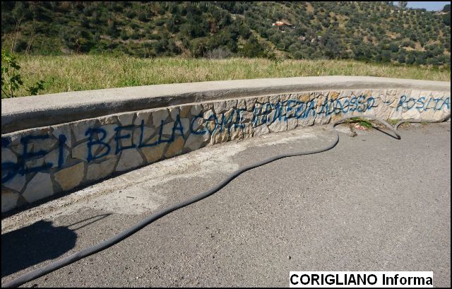 Vandalismo, ripulito anche muro del Girone