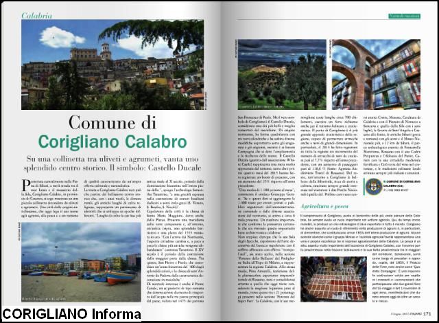 LA CITT DEL CASTELLO DUCALE SULLA RIVISTA ITALIA PIٔ
