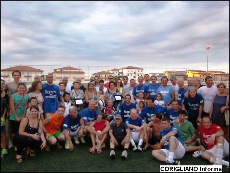 VECCHIE GLORIE CORIGLIANO - SCHIAVONEA IN CAMPO IL 21 AGOSTO