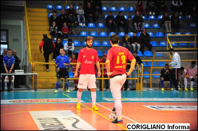 Calcio a 5 - Corigliano sconfitto di misura dal Kaos