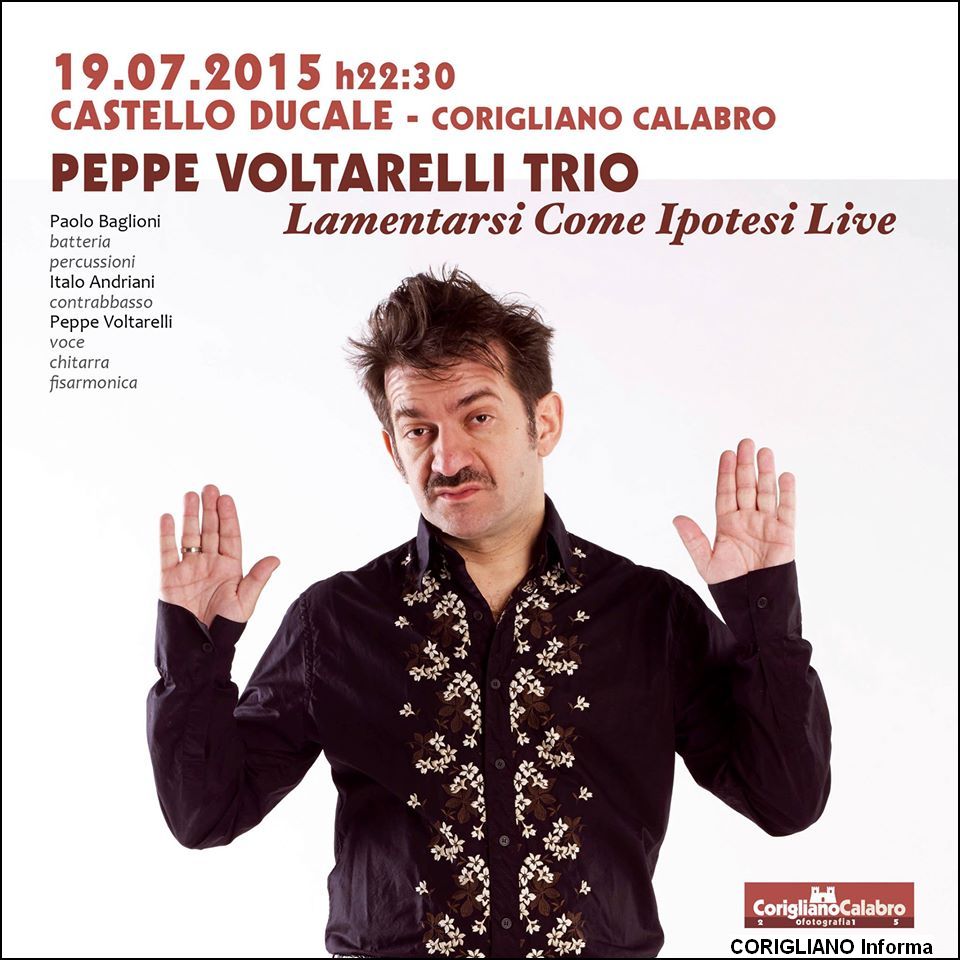 CORIGLIANO CALABRO FOTOGRAFIA, PEPPE VOLTARELLI AL CASTELLO DUCALE