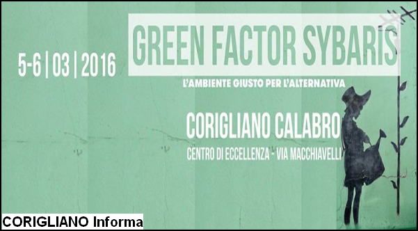 GREEN FACTOR CALABRIA AL CENTRO DI ECCELLENZA