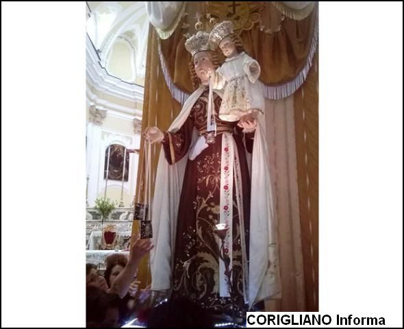 Bagno di Fede Per la Madonna del Carmine. Monsignor Satriano: “Maria Esempio di Credo“