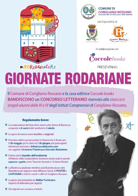 Corigliano-Rossano: 100°anniversario Rodari, boom adesioni al contest