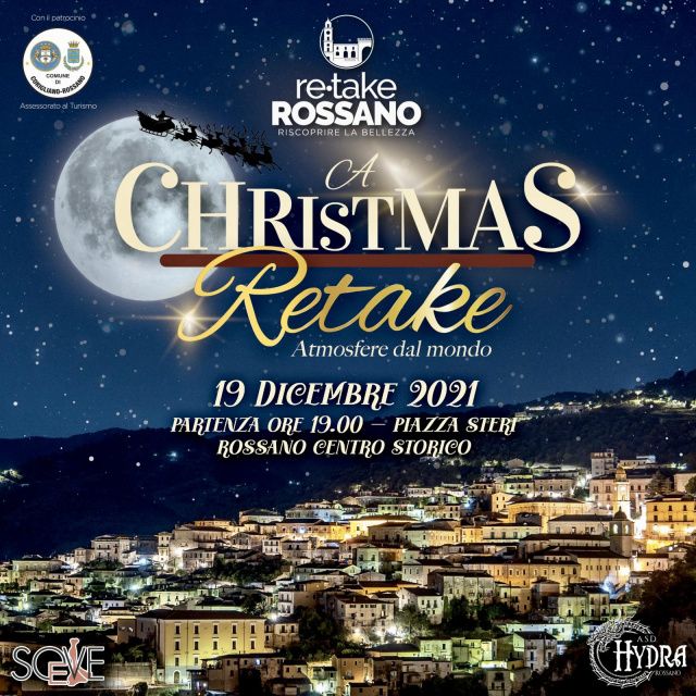 Domenica 19 dicembre appuntamento con RETAKE nel centro storico di Rossano